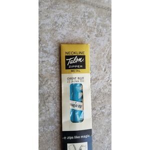 Talon Metal Zippers Vntg 22"